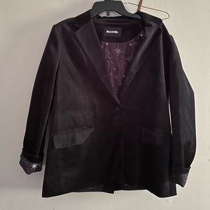 blackmilk velvet blazer